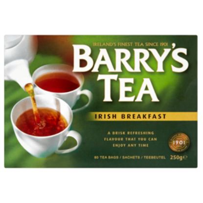 Picture of Barrys Green Label Tea 80s 250g x6